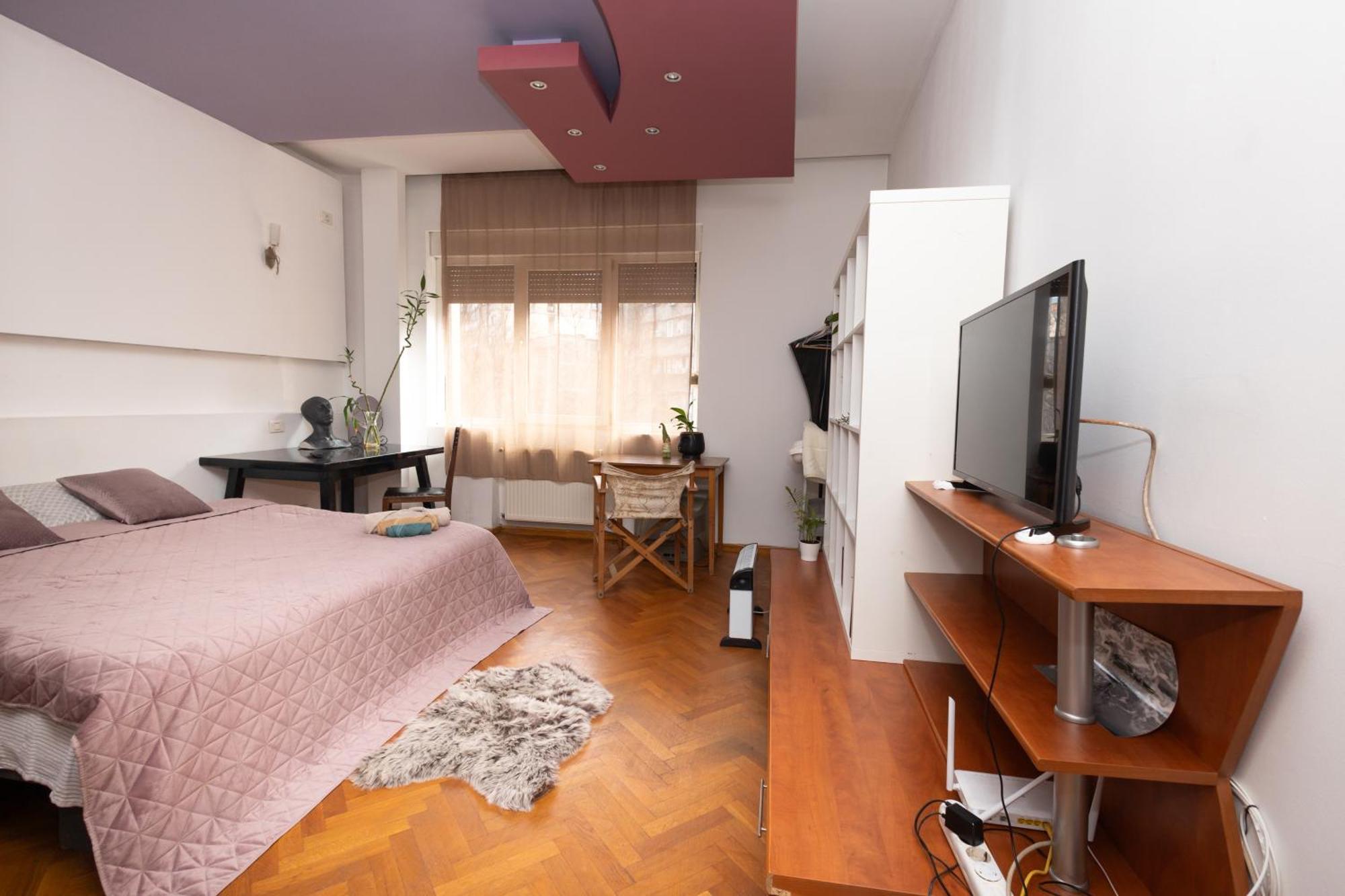 Shared Retro Vintage Luxury Apartment Bucarest Exterior foto